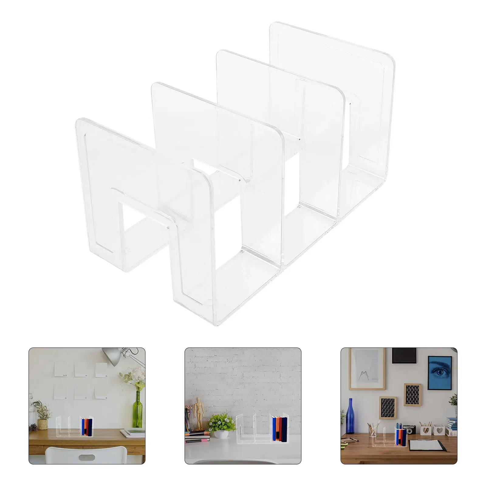 2pcs-bookends-desktop-organizer-acrylic-book-holder-document-stand-clear-book-stopper-office-home-bookshelf-storage
