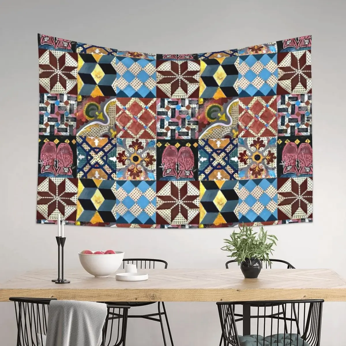 

RAJOLES-COLLAGE Tapestry Bedroom Decor Aesthetic Japanese Room Decor Wall Decor Tapestry