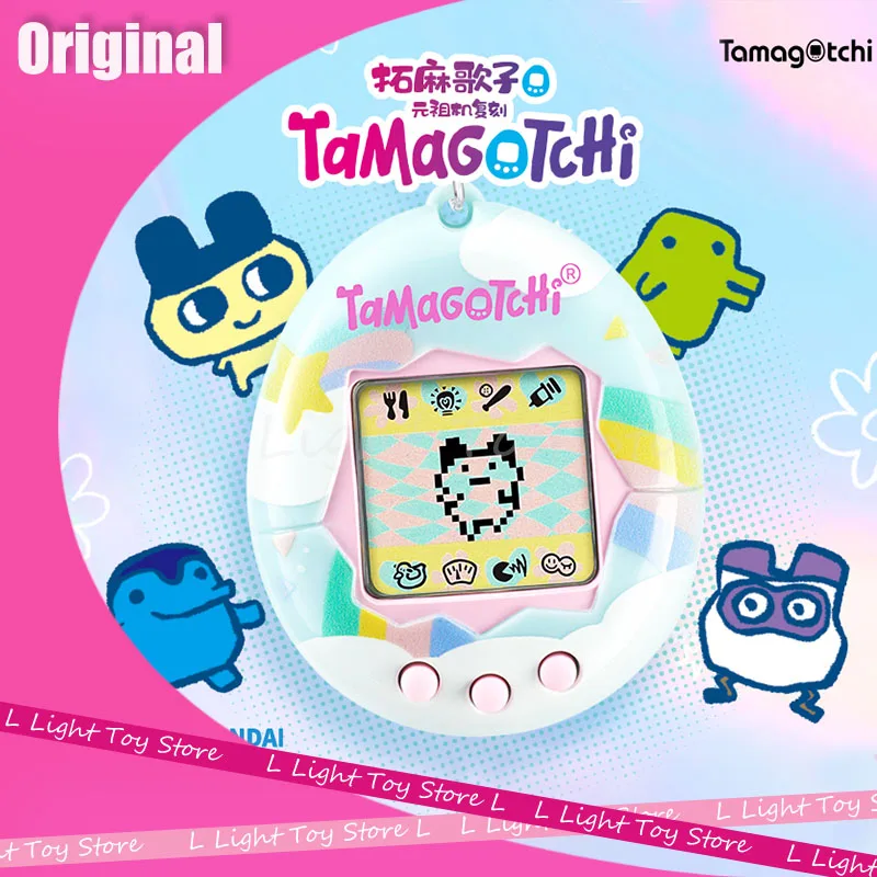 

2024 Новый Оригинальный Bandai Tamagotchi переделанная Версия Электронная виртуальная машина для домашних животных интерактивная игра для электронных питомцев игрушки для детей Подарки