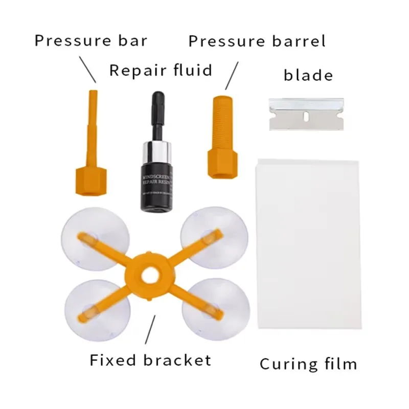 Upgrade Car Windshield Repair Tool Cracked Glass Windscreen Repair Fluid DIY Window Cracks Restore Scratch Auto Accessories
