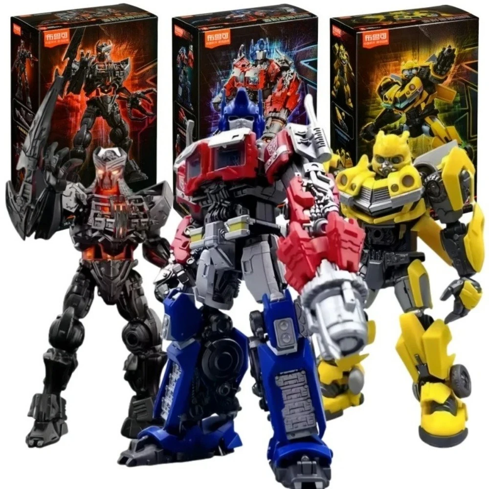 

Blokees Transformers Optimus Prime Skyfire The Fallen Soundwave Starscream Sentinel Prime Building Block Megatron Movie Doll Toy