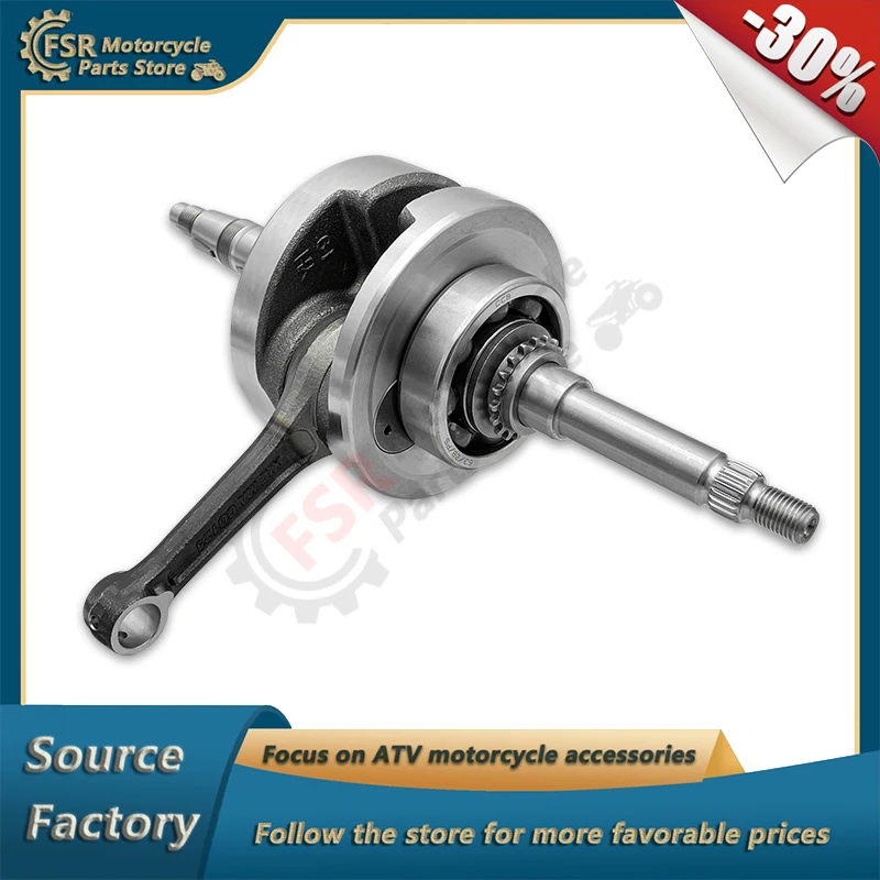 

Crankshaft and Connecting Rod Assembly,Fits 200cc ATV Loncin Lx200-M Kayo Au200 Bashan200-7 Whs200,Quad parts