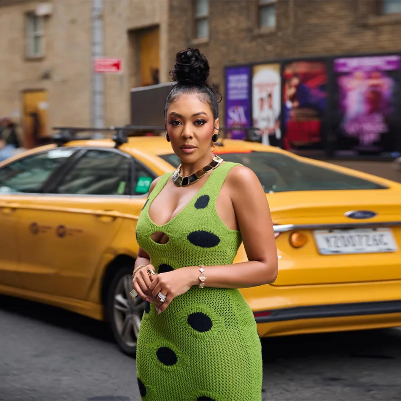 2025年ホットセール新作水玉フリンジヘムデザインロングサスペンダーニットワンピース（レディース）