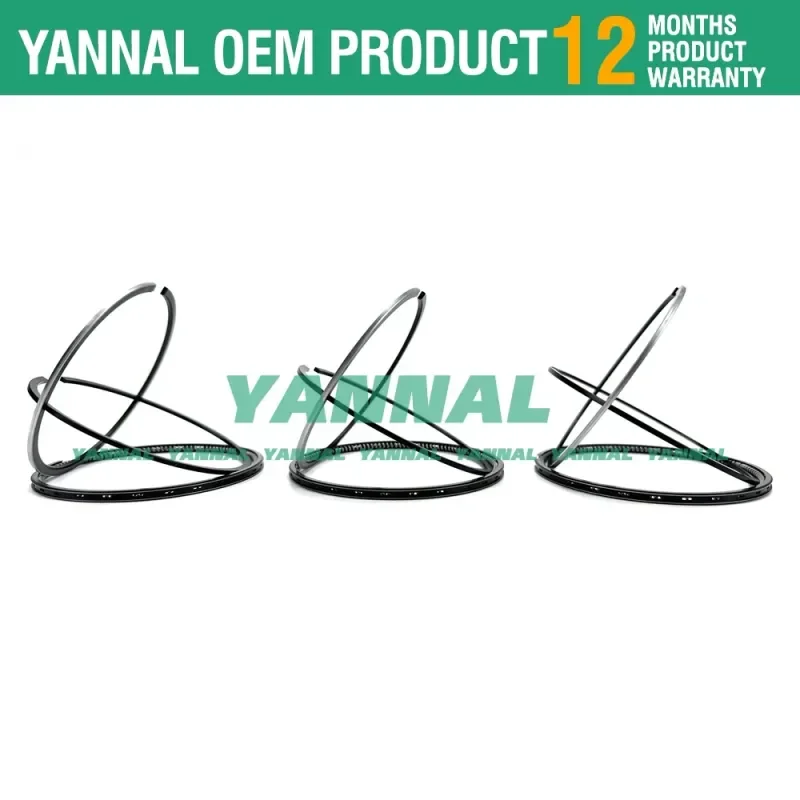 For Kubota D905 D905E D905B D905H Piston Ring Set B1700E BX2200D Tractor Engine