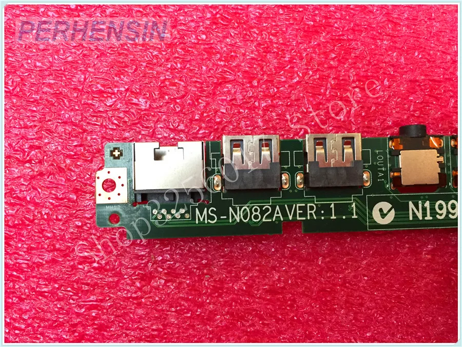 FOR MSI U180  AUDIO USB SD CARD READER BOARD MS-N082A VER: 1.1  100% Works Perfectly