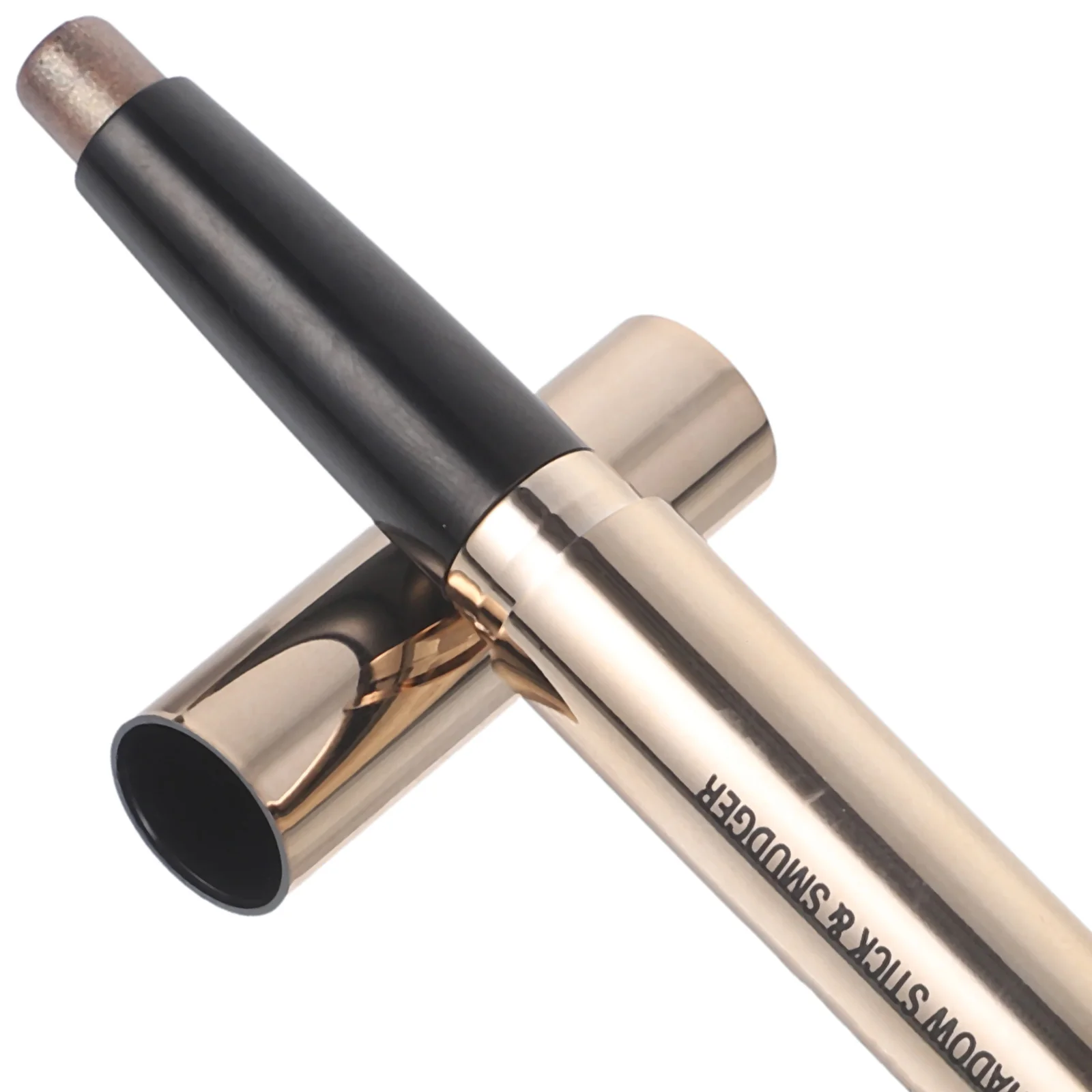 عصا ظلال عيون ناعمة الإنزلاق للنساء، فرشاة ظلال عيون وخافي عيوب البشرة، خفيفة الوزن وسهلة الحمل