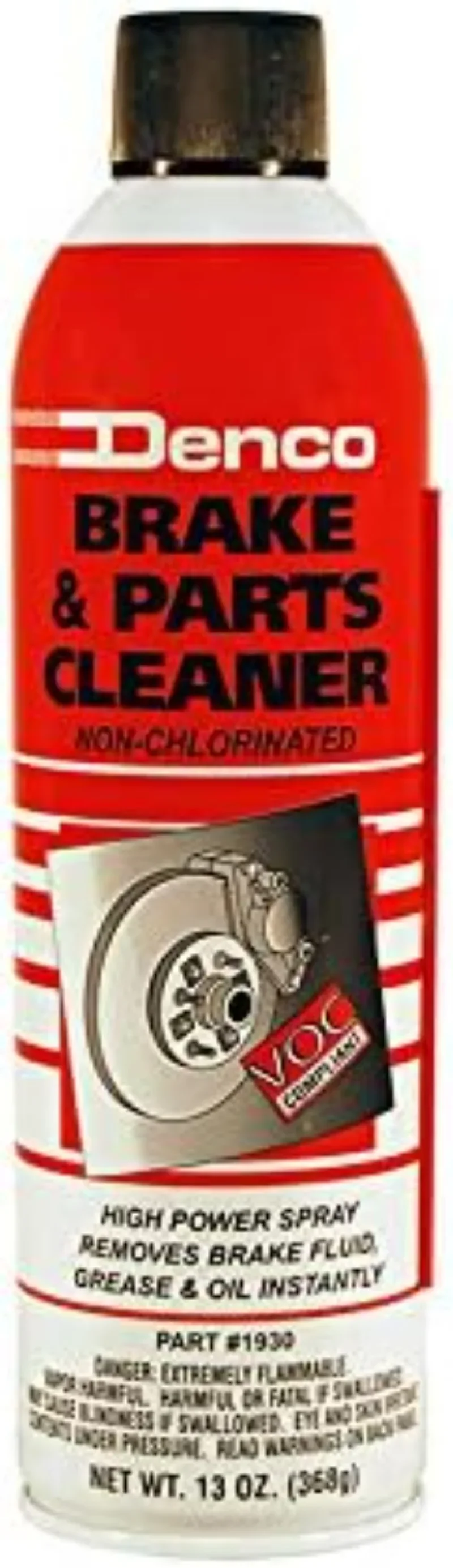 Best seller Denco #1930 Brake & Parts Cleaner - 13 OZ Net Wt - 15.3 FL OZ - 12 to 88 Pack (44)