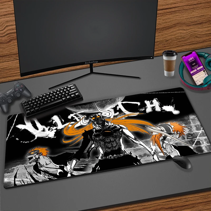 

Bleach Kurosaki Ichigo Mouse Pad Anime Large Game Accessories Laptop XL Gaming Keyboard Mousepad PC Gamer Laptop Carpet Desk Mat