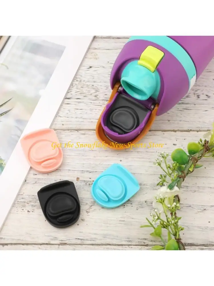 E56D 4Pcs Leakproof Caps Mouth Plug Gasket for 20-40Oz Water Bottles Accessories