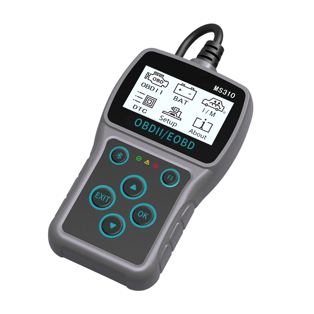 MS310 BT OBD2 Scanner Car Diagnostic Tool Battery Tester Fault Code Reader Car Engine Tester Analyzer for All Vehicles in 1996