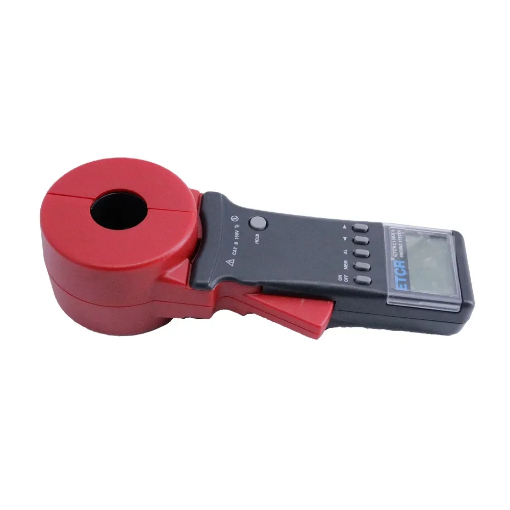 

2026 ETCR2100A+ Digital Clamp on Ground Earth Resistance Tester Loop Resistance Meter 0.01-200ohm