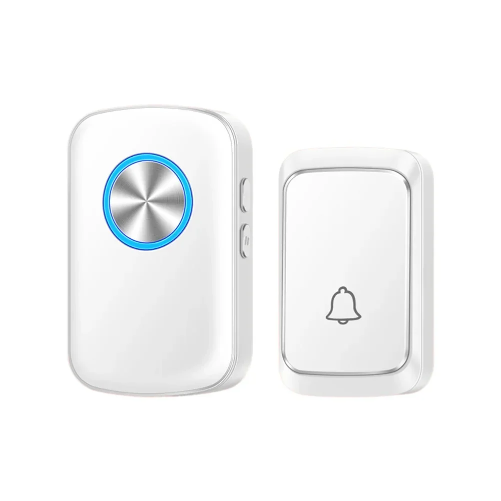 Wireless Door Bells 1000ft Home Ultra-long Distance One-to-one Electronic Doorbell Remote Control Elderly Patient Pager