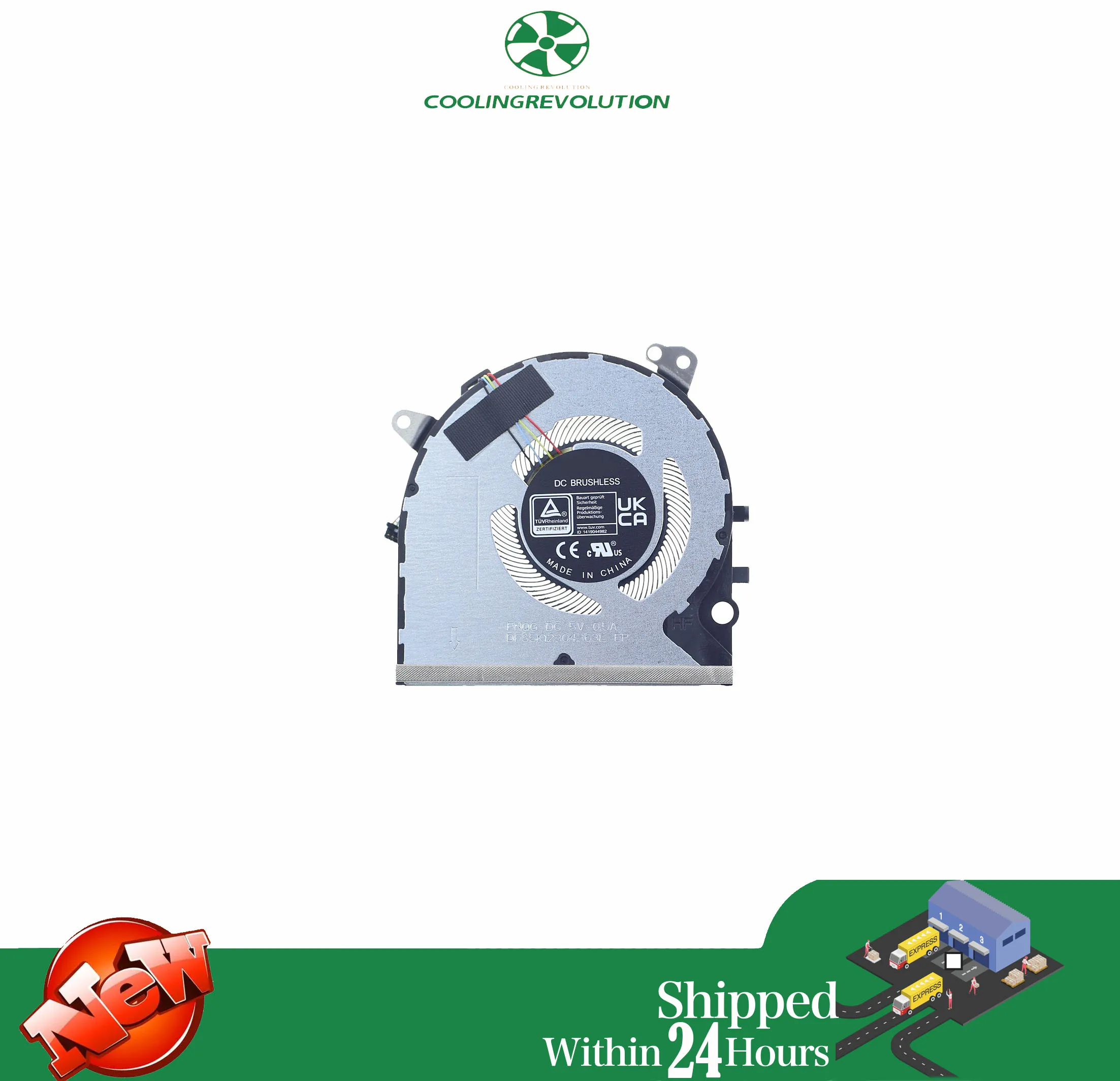 Laptop CPU Cooling Fan For ASUS Zenbook 14X Flip OLED UX5401EA UM5401QA UP5401ZA UN5401QAB 13NB0UR0M09121