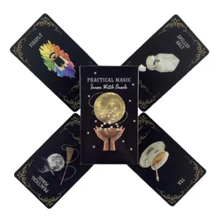 Practical Magic Inner Witch Oracle Cards A 46 Tarot English Visions Divination Edition Deck Borad Playing Games