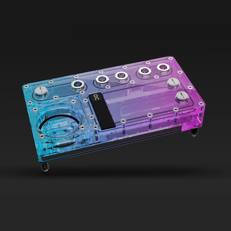 Alphacool Core Distro Plate 240 Left / Right ,aRGB Reservoir ,G1/4",Acrylic Can Be Mounted On The Radiator Or Panel