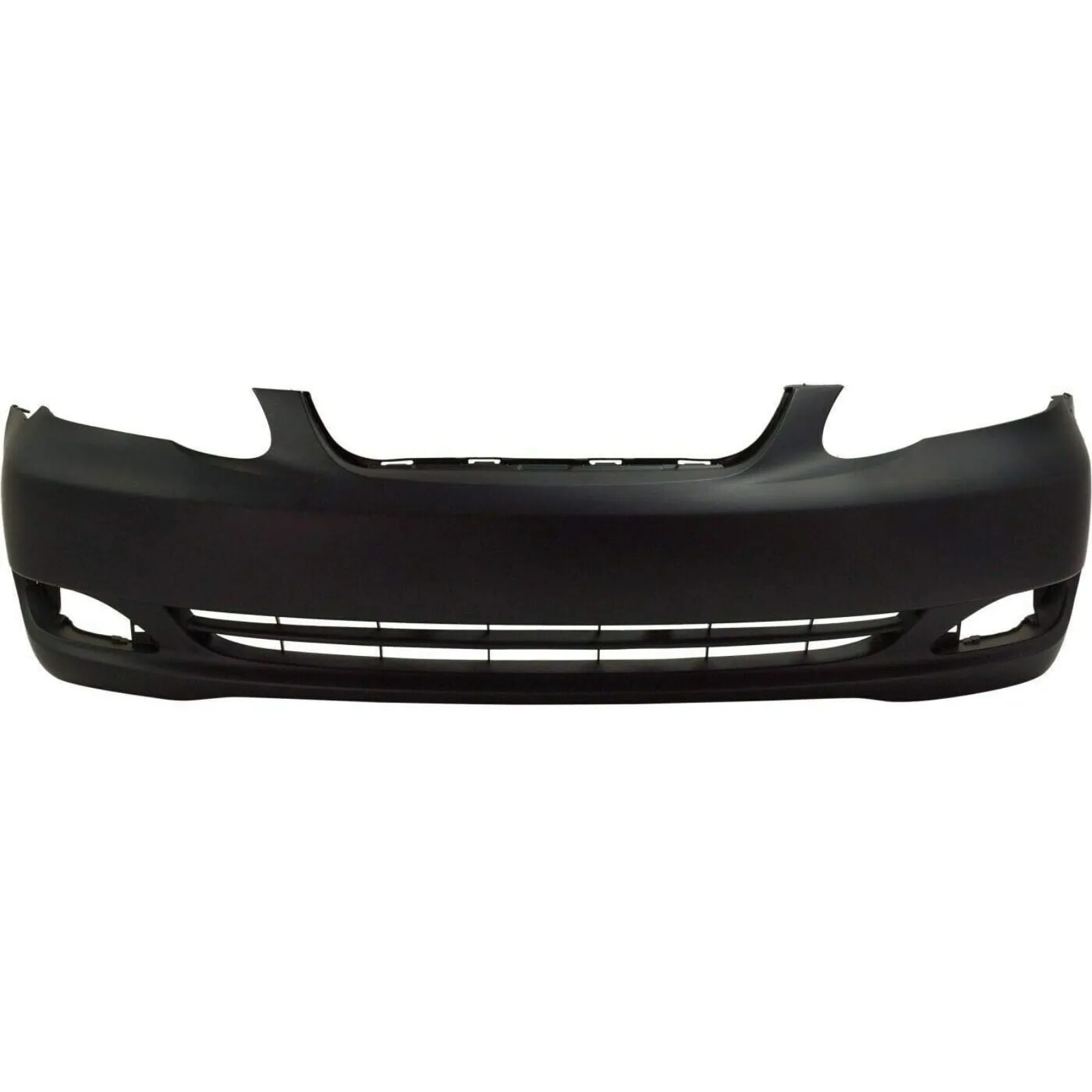 US Compatible with Front Bumper Cover Fascia 2005-2008 Toyota Corolla CE LE Sedan 05-08. New Primed Without Sensor Holes