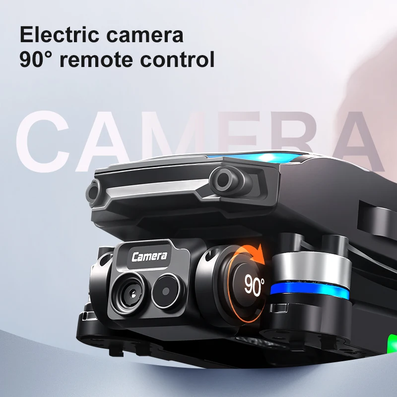 8K Aerial Brushless GPS Auto Return Remote Control with Screen Drone 5G Obstacle Avoidance Optical Flow Hover WIFI FPV RC Drone
