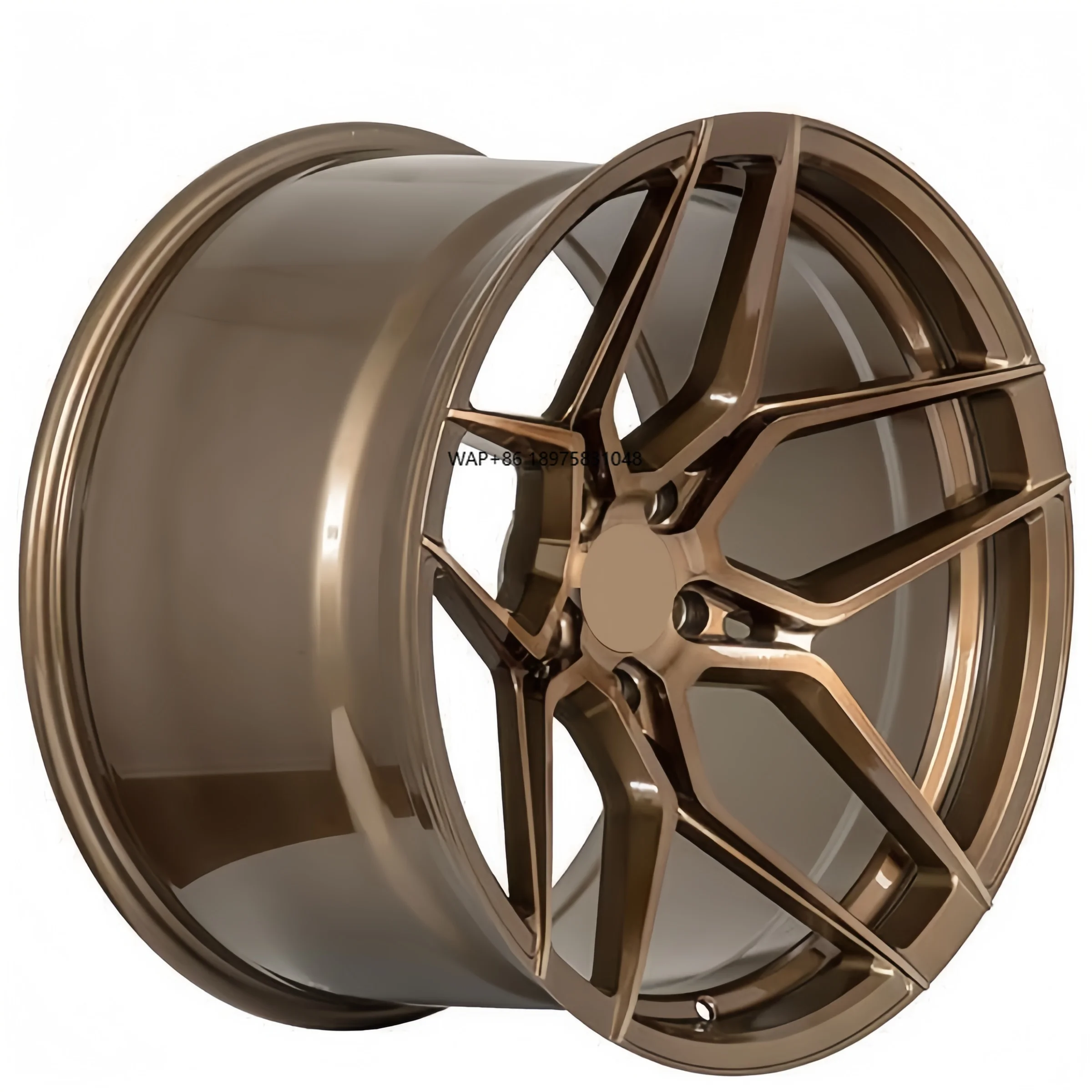 

15-24 Inch Custom Color Forged Aluminum Alloy Car Rims Black Spoke Design 5x112 5x114.3 5x120