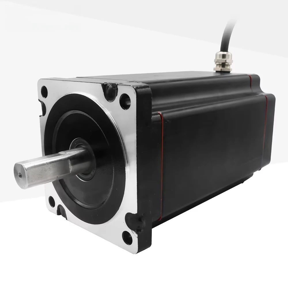 Waterproof IP67 NEMA 34 Hybrid Stepper Motor DC Motor 2 Phase With 1.8 Degree Step Angle Practical for Various Applications