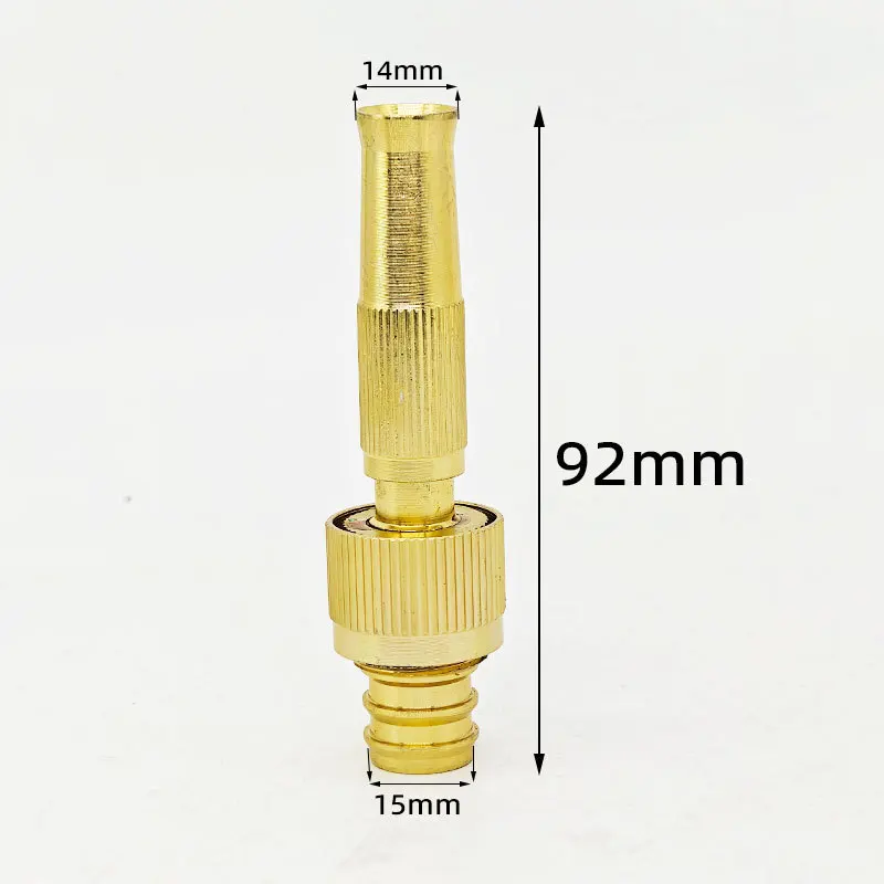 Garden Irrigation Garden Hose Nozzle Aluminum Alloy Construction Adjustable Spray Modes Multiple Water Flow Options