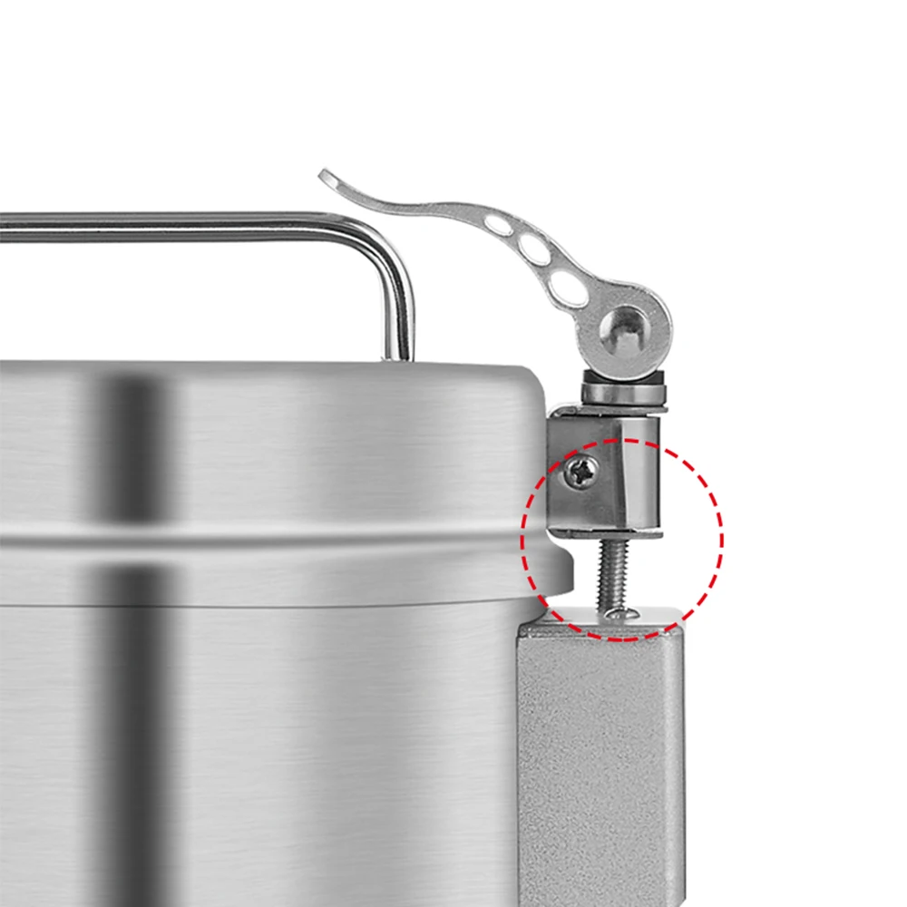 BioloMix 700g Körner Gewürze Kräuter Getreide Kaffee Trockenfutter Mühle Mahlmaschine – Detail 7