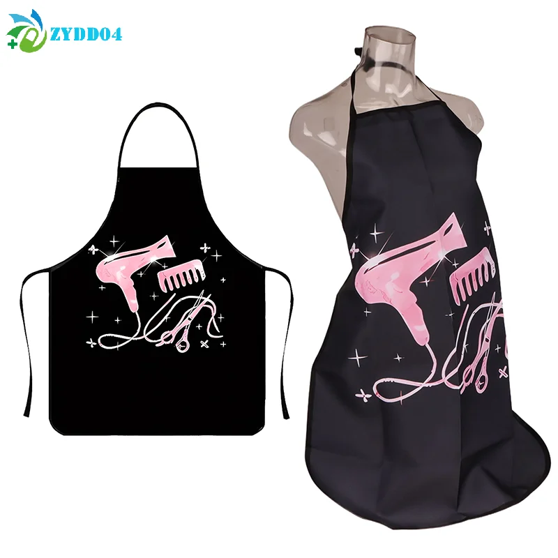 ●1PCS Funny Barber Hair Dresser Tools Hairstylist Aprons Fo Men Women Unisex Salon Home Hair Cutting Oxford Cloth Fabric Apron