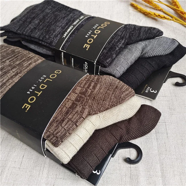 

Professional Mountaineering Hiking Socks Men Women Mid-Calf High Outdoor Sports Trekking Climbing Running Cushioned Breathable