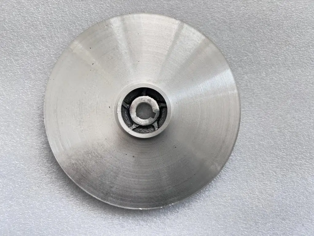 130-165 Dia Aluminum Precision Impeller Casting Part for Water Pump 1pc