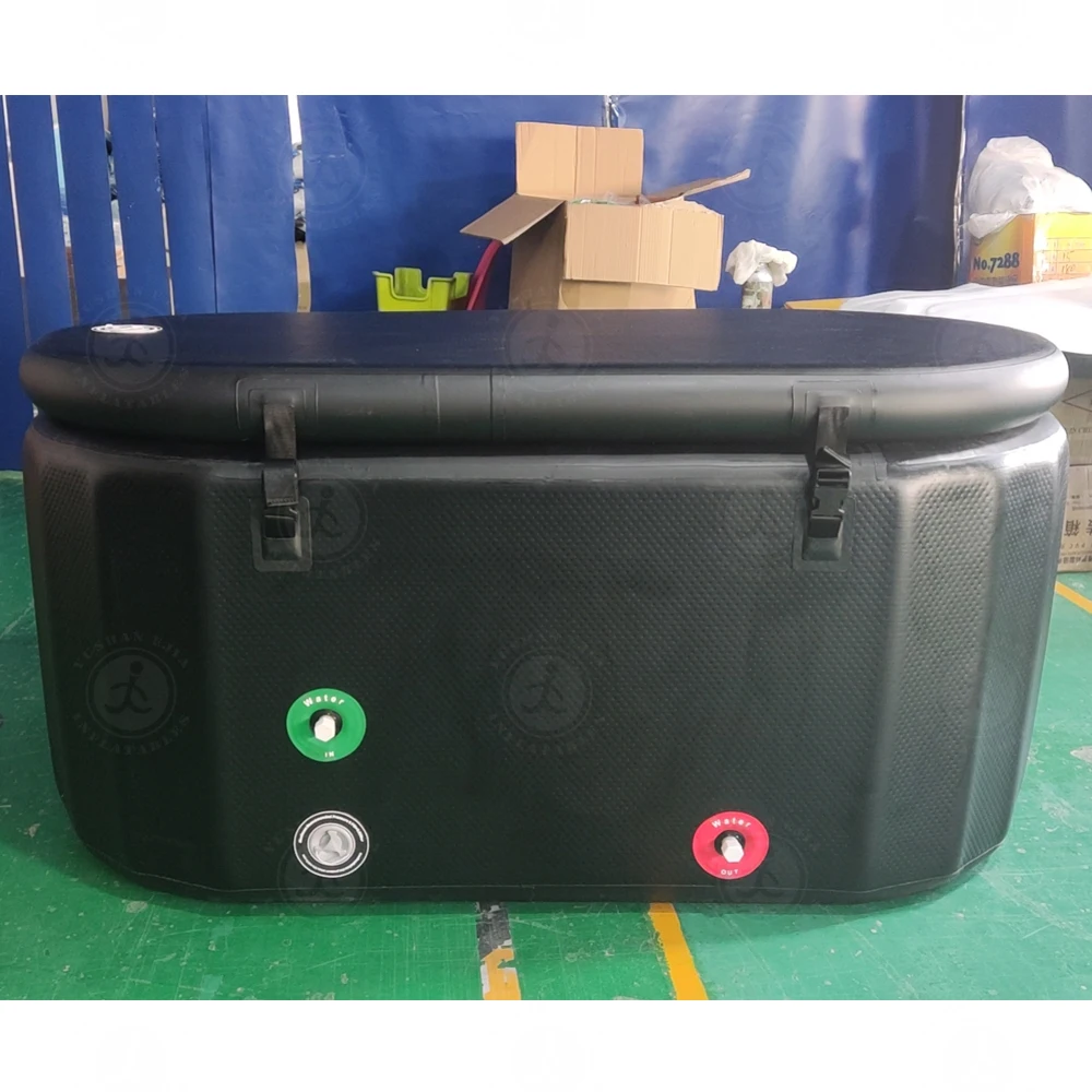 

Inflatable Ice Bucket With Chiller And Filter Cool Plunge Bath Custom