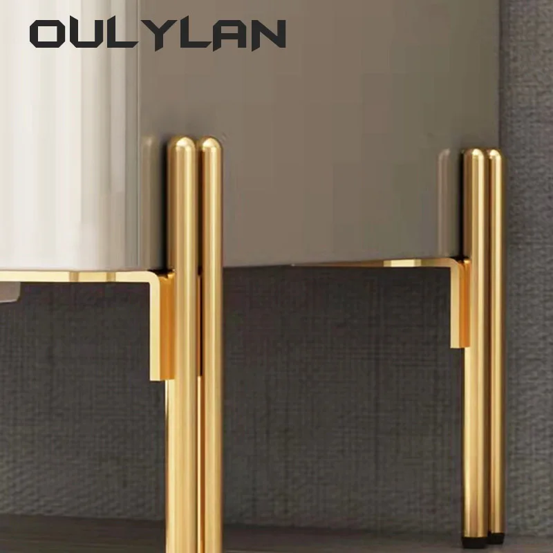 

Oulylan 4PCS Furniture Legs Metal For Sofa Cabinet Double Headed Metal Table Legs Bed Feet Cabinet Replacement Parts