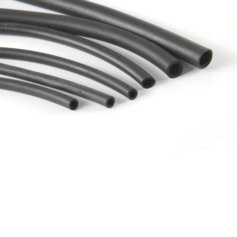 1Meter 3-25mm Black Nitrile Rubber Fuel Tube Petrol Diesel Oil NBR Line Hose Pipe Soft Tubing Oil,Wear,Acid and Alkali Resistant