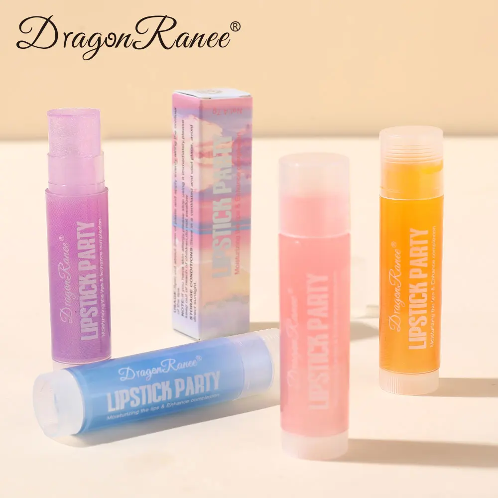 ドラゴンラニー 4ピース パールグリッターリップグロス ミラーガラスリップ ソリッド保湿 乾燥防止リップグロス