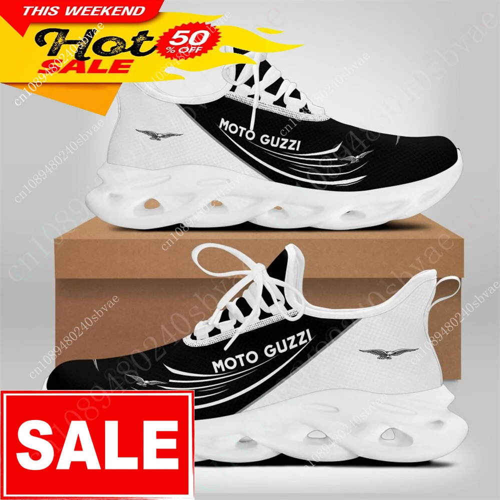

Moto Guzzi Tennis Sports Shoes Custom Made Big Size Comfortable Sneakers Lightweight Sneakers Casual Running Custom Made Shoes