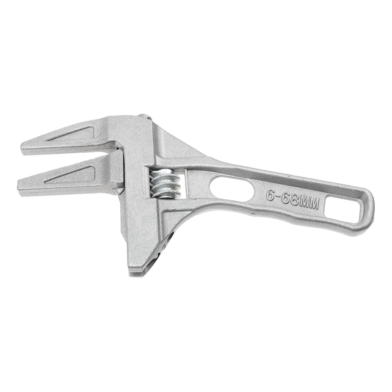

Aluminum Alloy Adjustable Wrench Large Opening Bathroom Sink Repair Short H Professional Faucet Valve Maintenance Tool