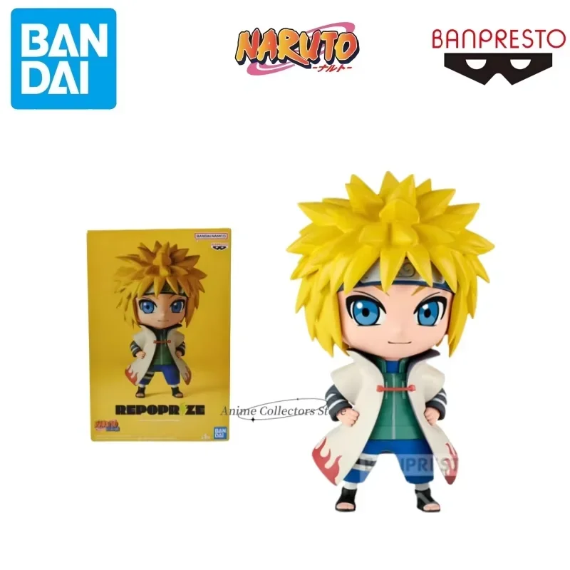 Bandai BANPRESTO Naruto: Shippūden REPOPRIZE Namikaze Minato Anime Character Model Toy Ornaments Hand-made Collection Gift