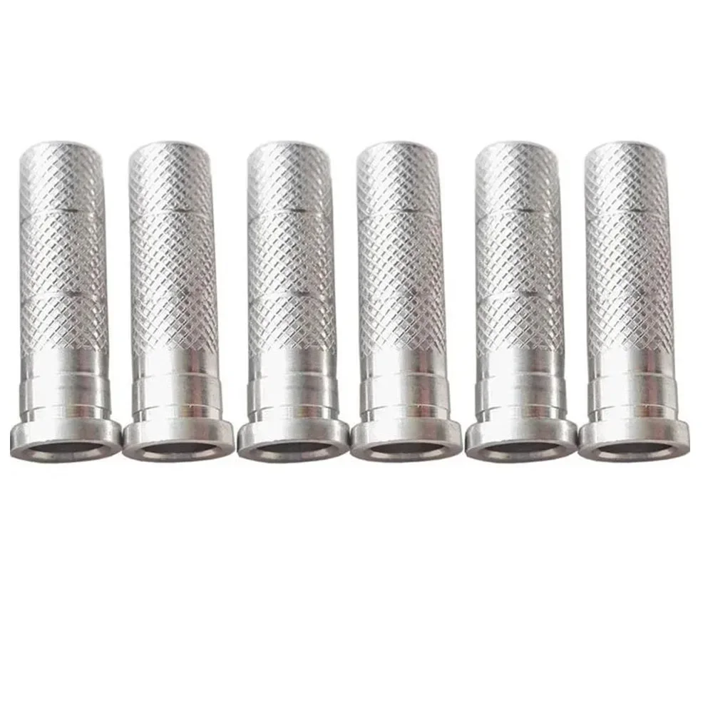 30/60pcs Aluminium Arrow Inserts Matching ID6.2mm Carbon Fiberglass Shaft Archery Accessories for Hunting Shooting
