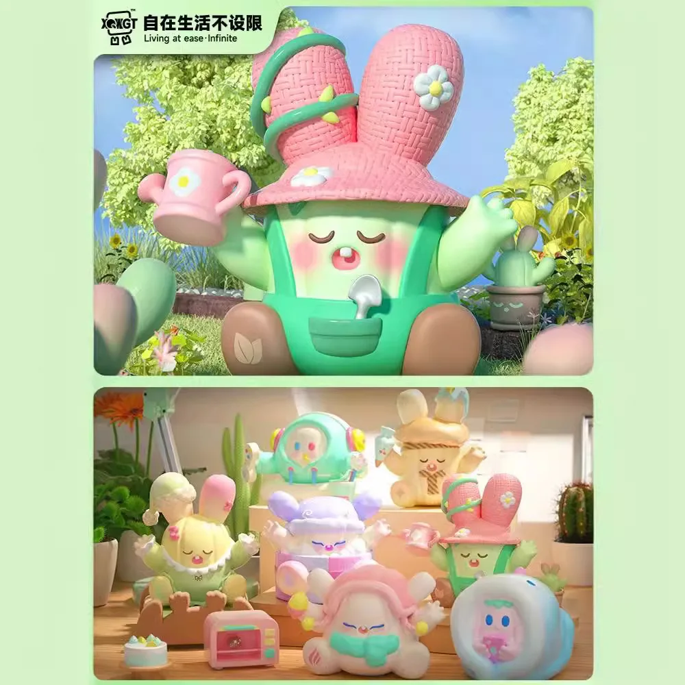 

Wuci A-Xian Healing Garden Series Blind Box Wuci Axian Collectible Figure Desk Decor Ornament Cute Art Toy Surprise Gift