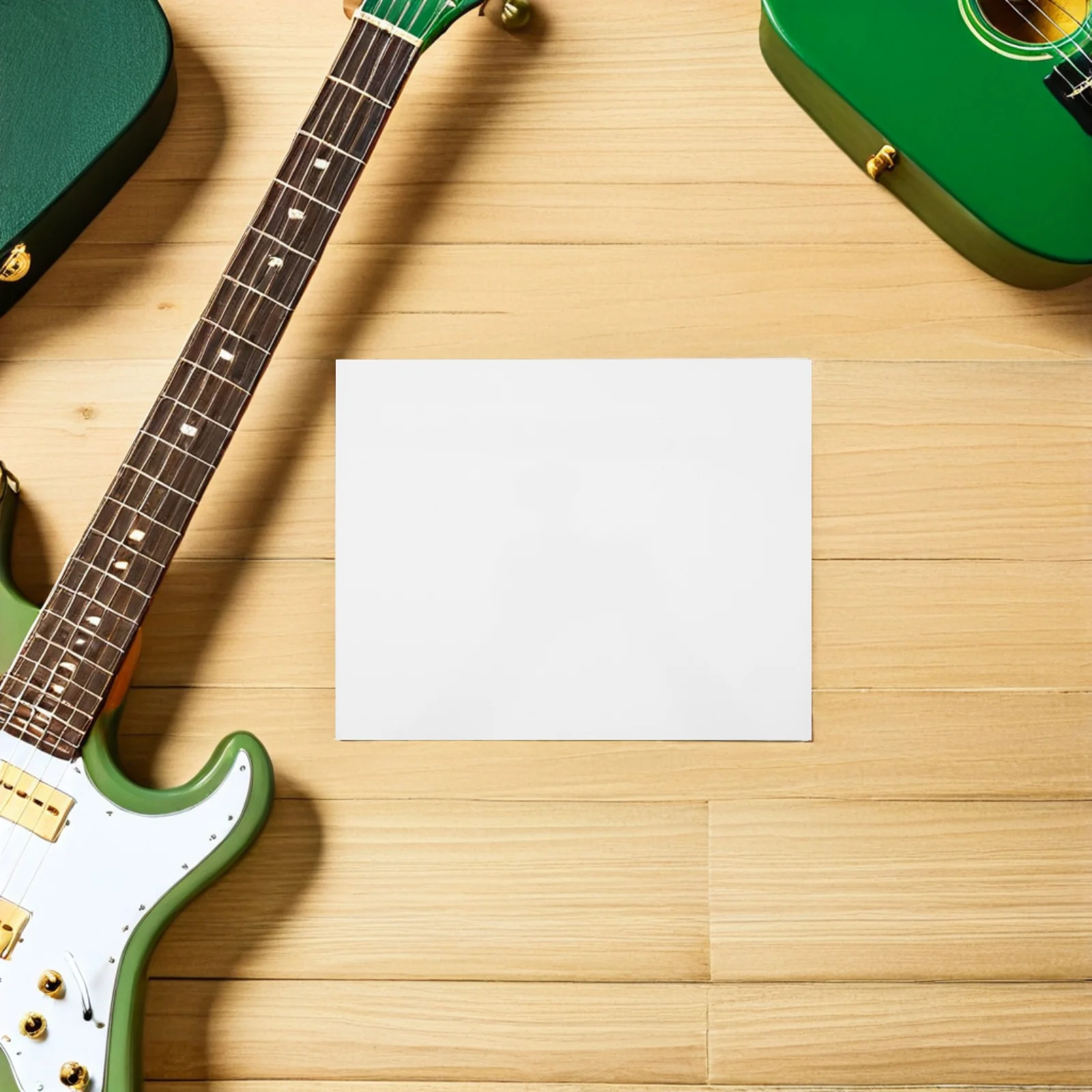 لوحة حماية الجيتار، قطع غيار اللوحة الخلفية، ملحقات حماية المواد الخام، أبيض صوتي