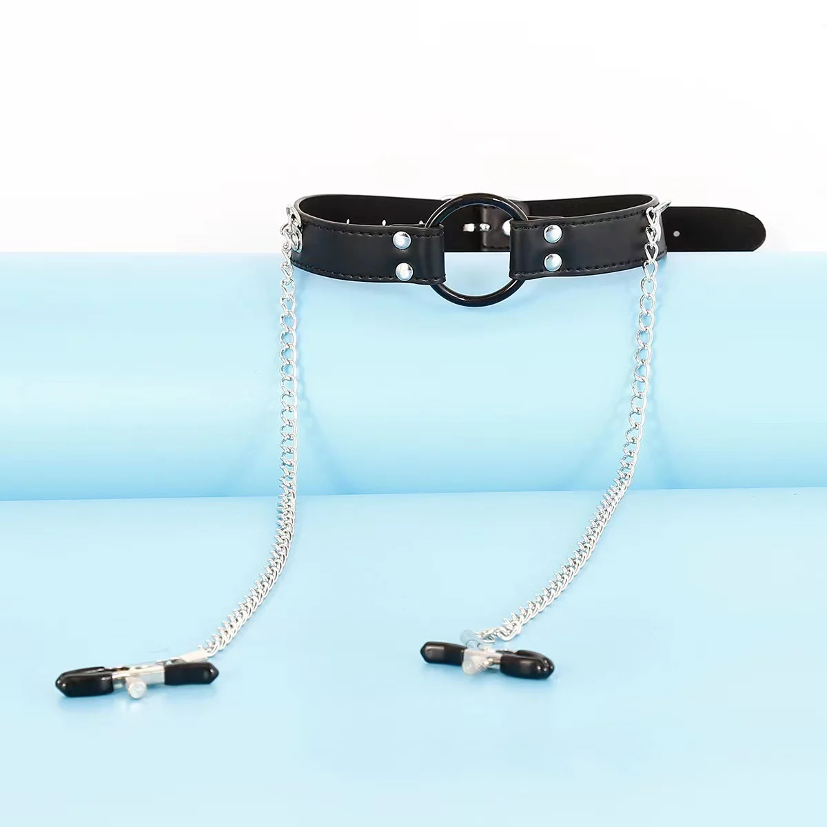 Erotic adult nipple clip nipple genital chain Adjustable clamps sex toy Fetish SM bondage Jewellery women adult breast fed clamp