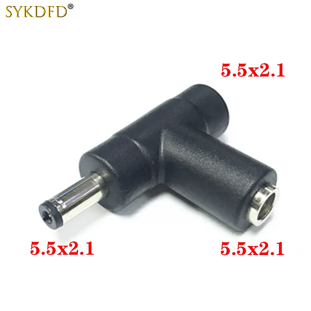 

3/5/10Pcs DC 5.5 x 2.1mm Female to 5.5 x 2.1mm Male Female DC Power Connector Adapter Laptop 5.5*2.5 Female to Male 5.5*2.5