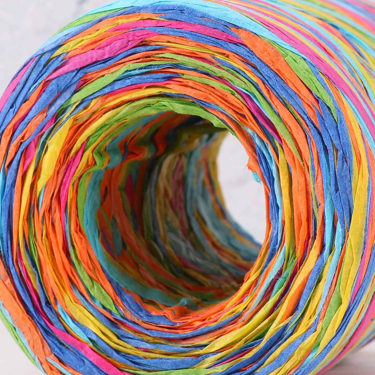 

Decorative 6-color Raffia Rope DIY Woven Gift Paper Wrapping Rope DIY Handmade Home Living Room Wedding Supplies