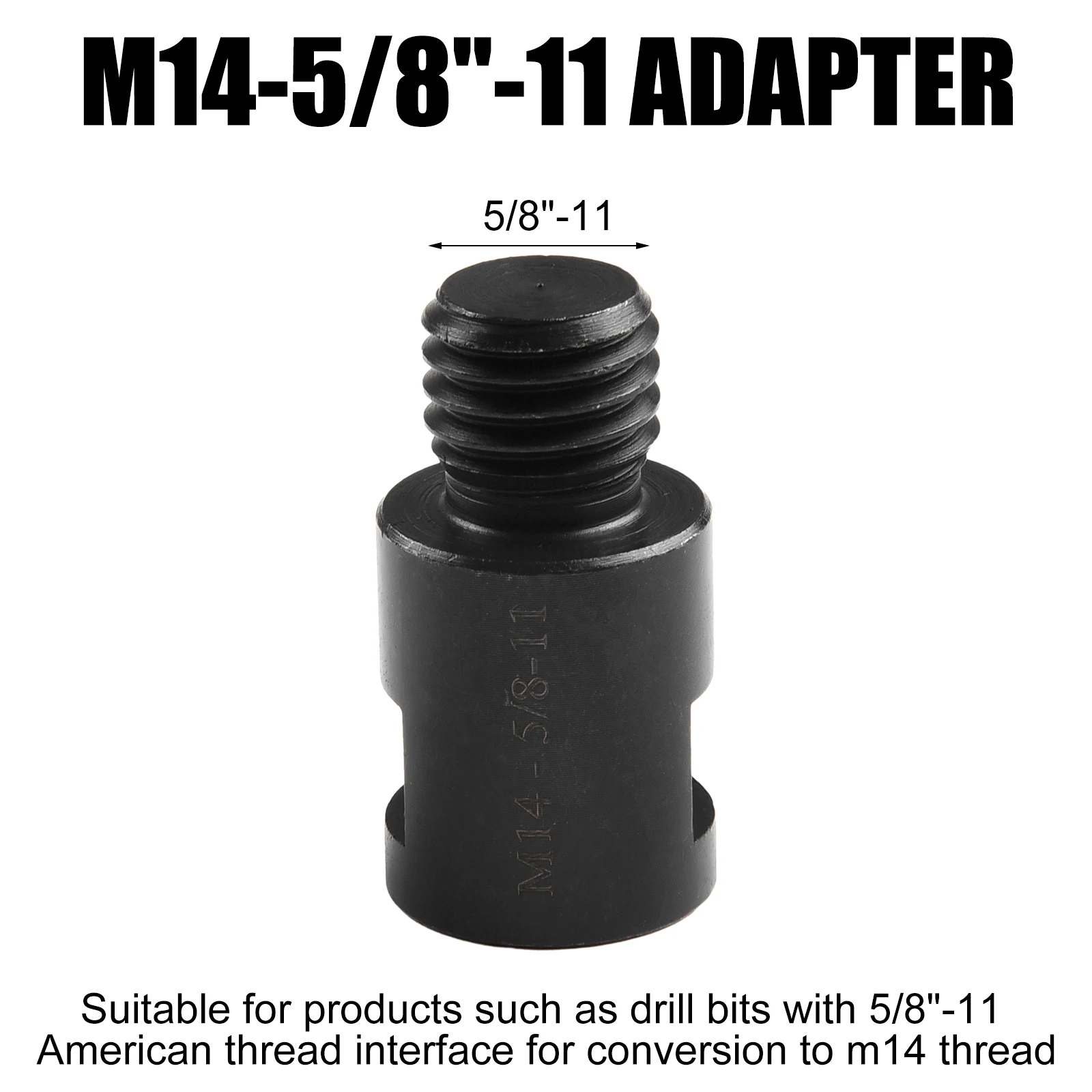 Imagem -03 - Angle Grinder Adapter Converter Adaptador Arbor Connector For Polishing Pads Backer Plate Power Tool M10 811 1pc