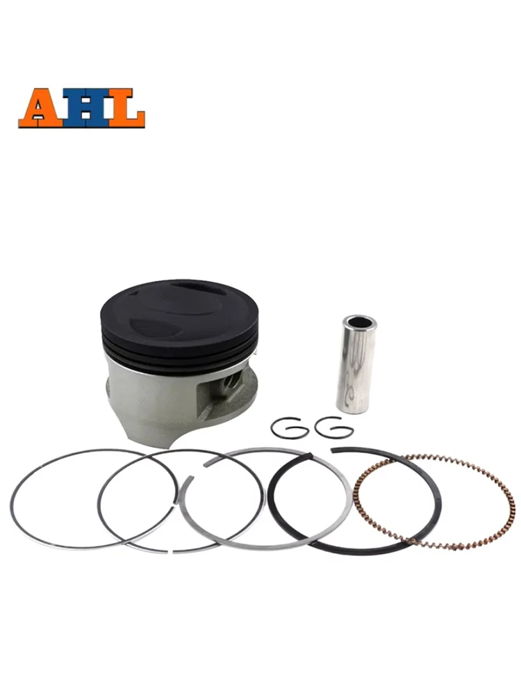 Rozmiar otworu AHL STD ~ + 100 66mm ~ 67mm tłok z pierścieniami kołkowymi zestaw klipsów do Suzuki DR200 42A DF200 VAN 200 SP200 DR200SE RV200 VanVan — zdjęcie 2