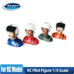 RC Pilot Figure 1/6 Scale L64xW34xH70mm For Remote Control Airplane Model