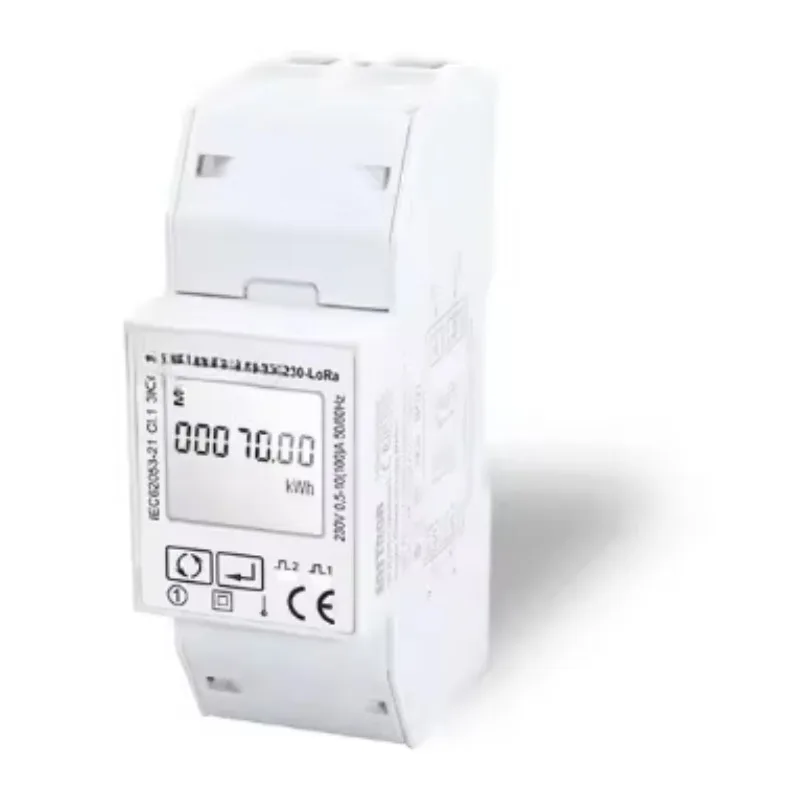 SDM230-LoRa Single Phase Din Rail Wireless LoRa System LoraMesh Smart Power Meter