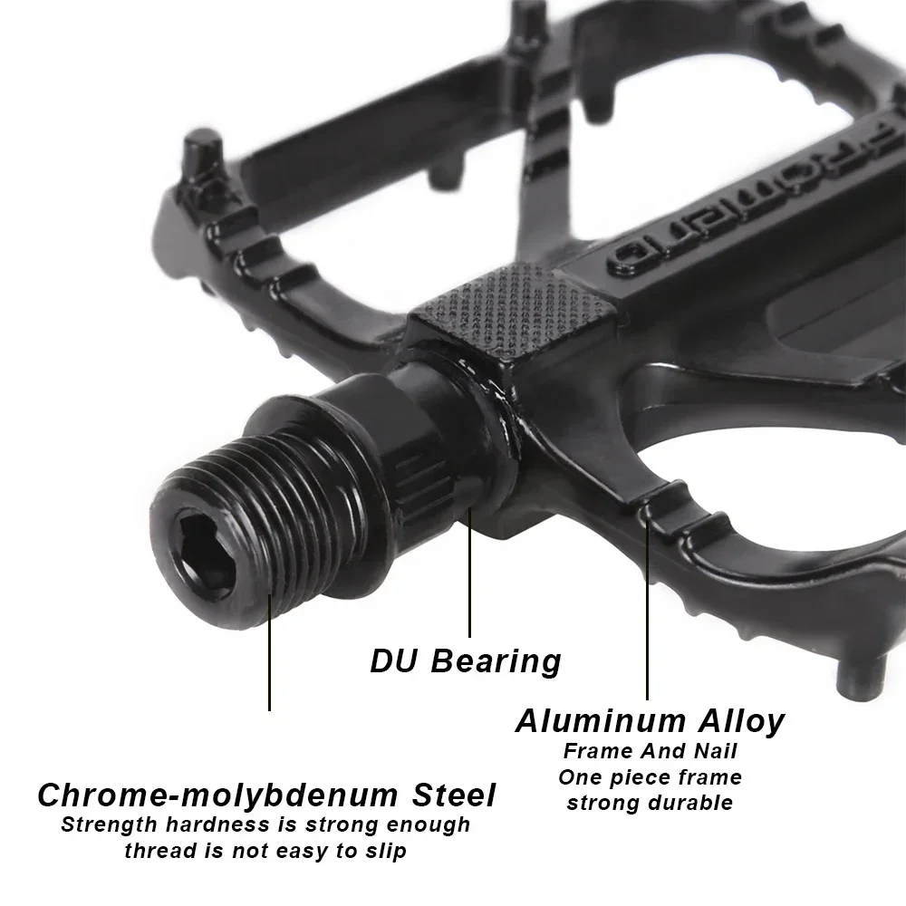 R27 Road Bicycle Pedal Non Slip DU Bearing Bike Pedal Light Weight Cycling Platform Classic Pedal Cycling Accessories image 2