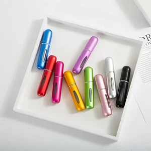 5ml Perfume Spray Bottle, Portable Perfume Atomizer Fillable Mini Perfume Bottle Perfume Empty Bottle Scent Pump Box 12 best sales lotion container - №1