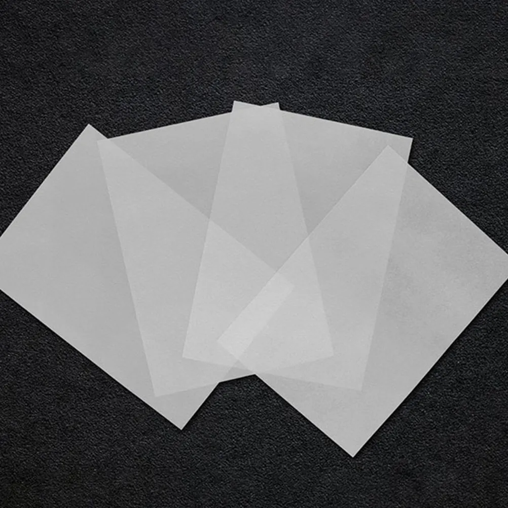 8Pcs Glow in The Dark Heat Shrink Sheets Translucent DIY Material for Crafts Shrinky Film Kindergarten DIY Supply
