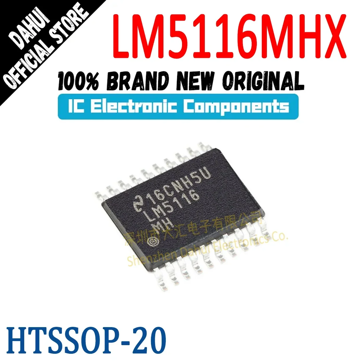 

LM5116MHX/NOPB LM5116MH LM5116 Switch Controller Chip TSSOP-20 New Original