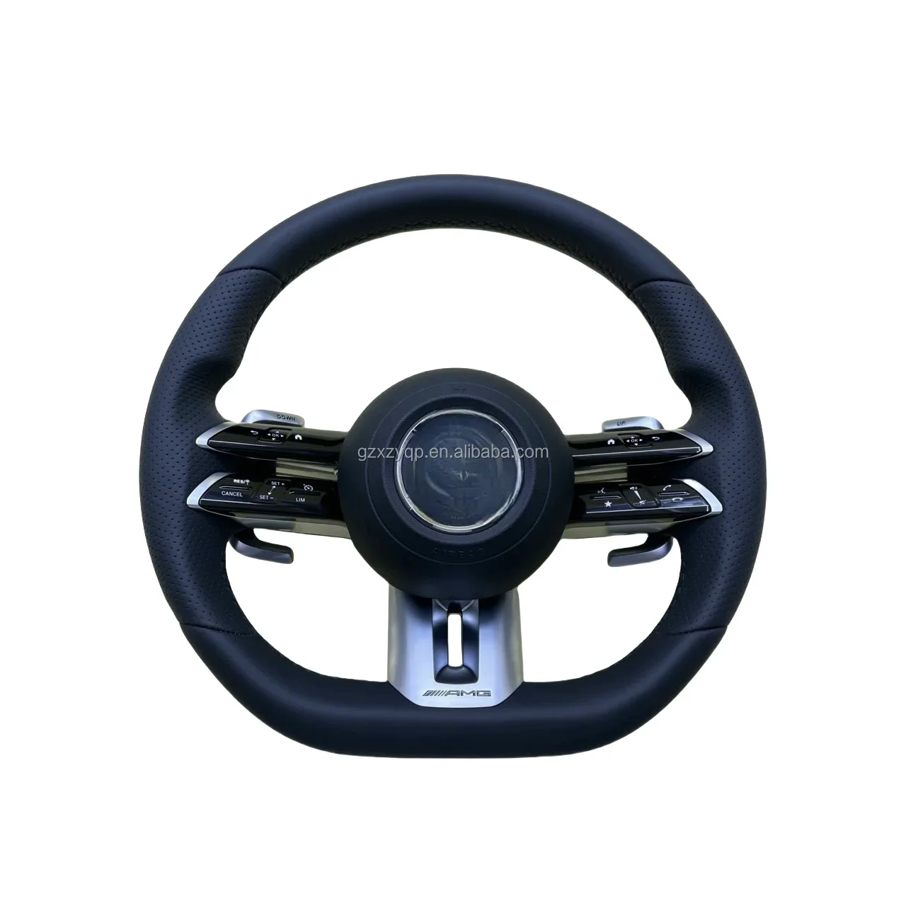 For Mercedes Benz A-Class C-Class E-Class S-Class G-Class High quality leather perforated carbon fiber steering wheel